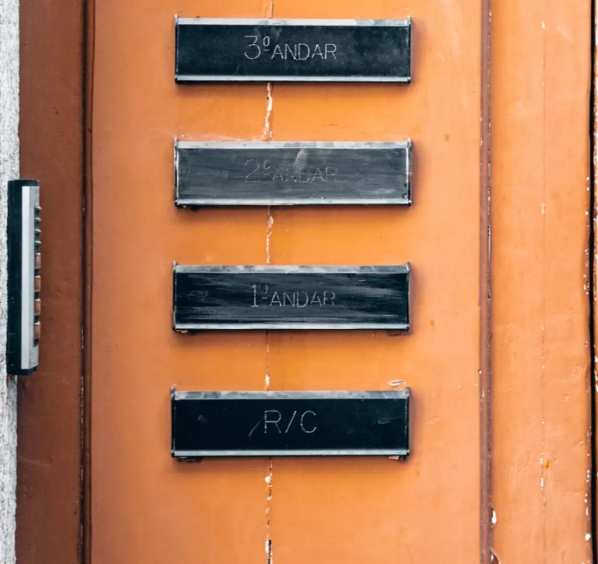 apartment door