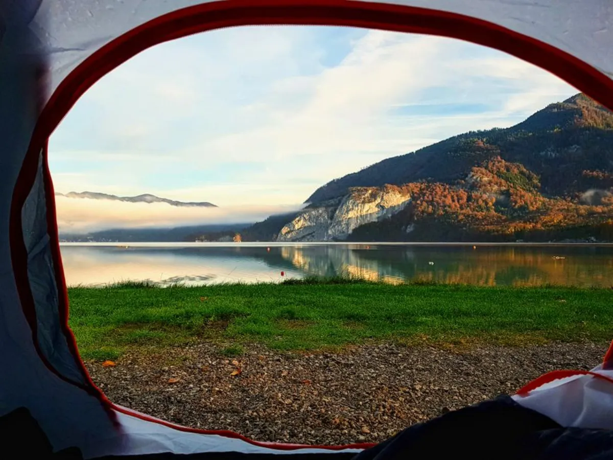 camping lake