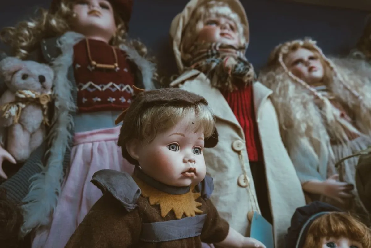 creepy doll