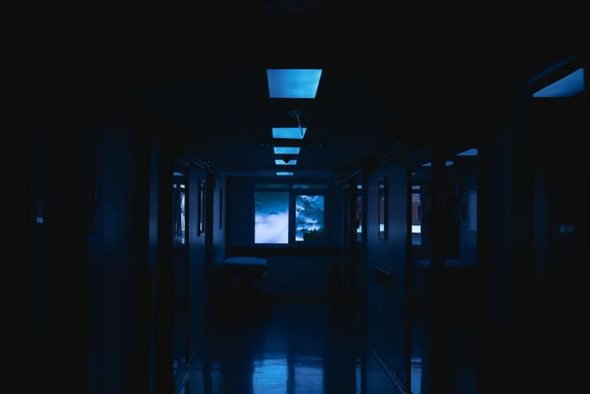 dark hallway
