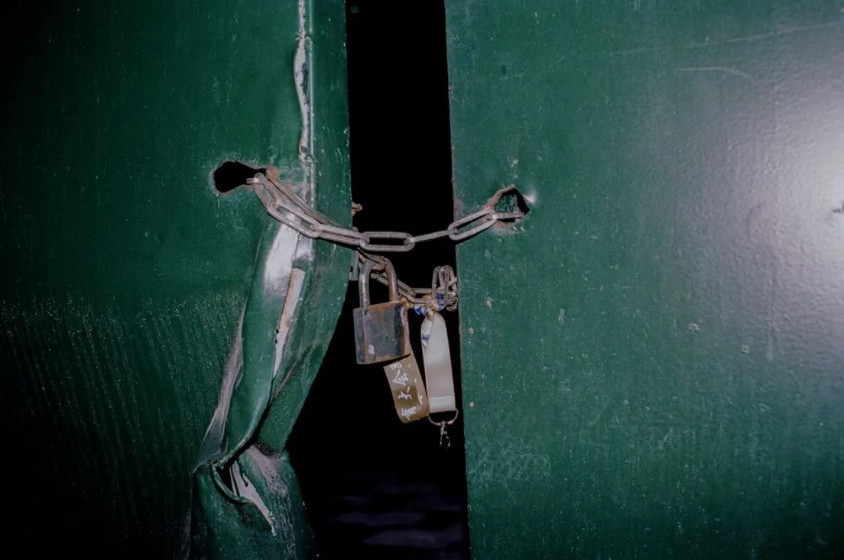 locked door