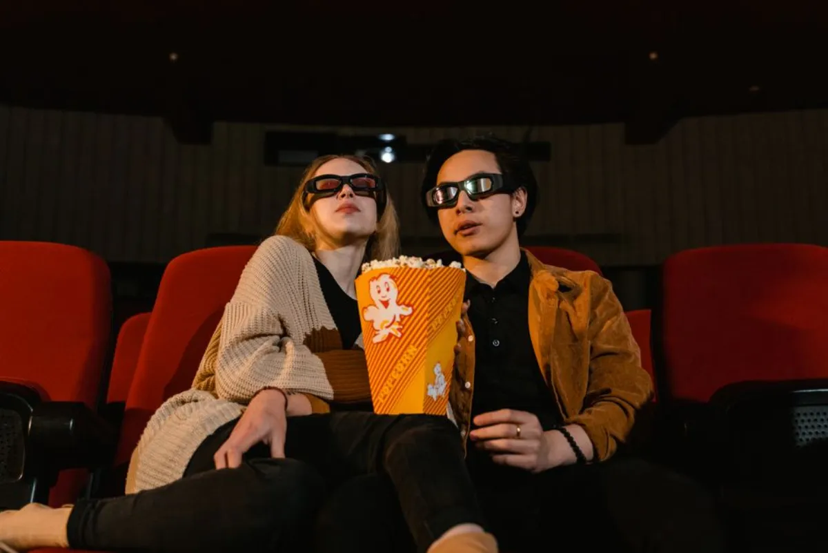 watching movie