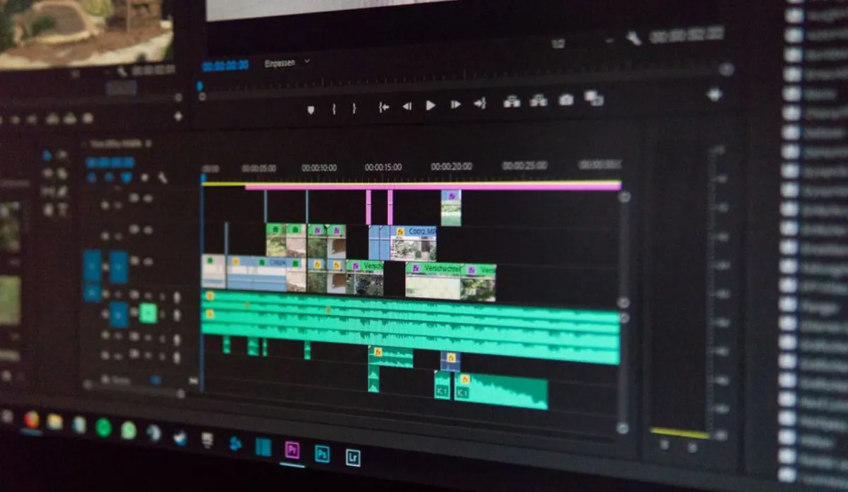 editing timeline